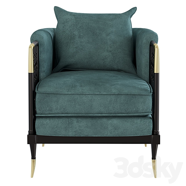 GHẾ SOFA ĐƠN TÂN CỔ ĐIỂN CHAWOO 611